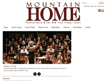 Tablet Screenshot of mountainhomemag.com
